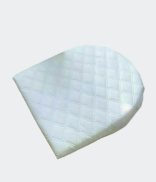 Baby Wedge Oval Pillow Anti Reflux Colic Cushion For Pram Crib Cot Bed Flat Head
