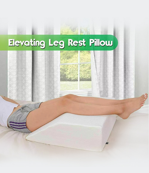 Leg Pillow Elevating Wedge Foam Rest Pillow Back Hip Knee Support UK Made