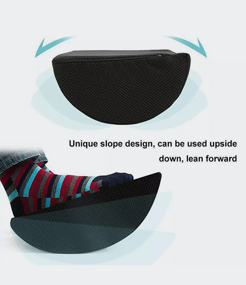 Footrest Under Desk High Density Foam Ergonomic Foot Rest Cushion, Foot Pillow