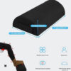 Footrest Under Desk High Density Foam Ergonomic Foot Rest Cushion, Foot Pillow