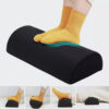 Footrest Under Desk High Density Foam Ergonomic Foot Rest Cushion, Foot Pillow