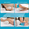 Half Moon Foam Cushion Neck Leg Knee Ankle Support Pillow Nursing Support