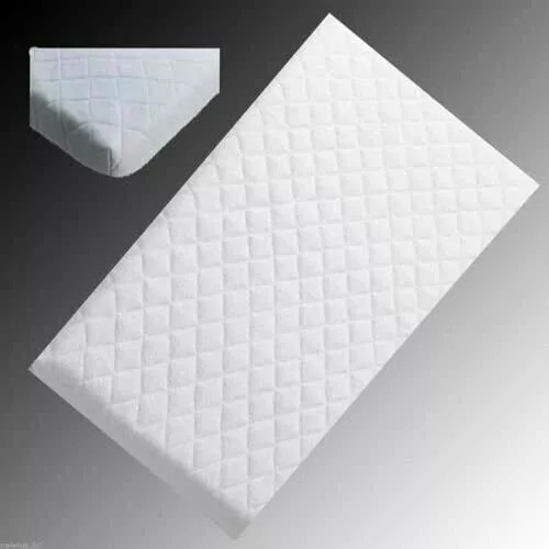 TUTTI Bambini Replacement Crib Mattress CoZee Bedside Quilted UK