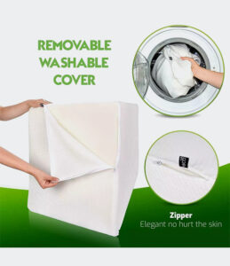 Large Triangle Wedge Pillow Acid Reflux Support Bed Back Foam Cushion