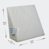 Large Triangle Wedge Pillow Acid Reflux Support Bed Back Foam Cushion